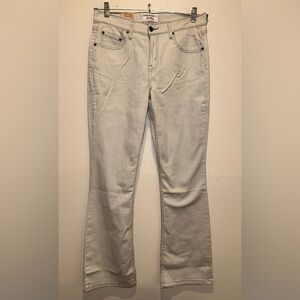 Levi's Signature‎ Misses Size 10 Beige/Tan Denim Bootcut Jeans  NWT  Low Rise